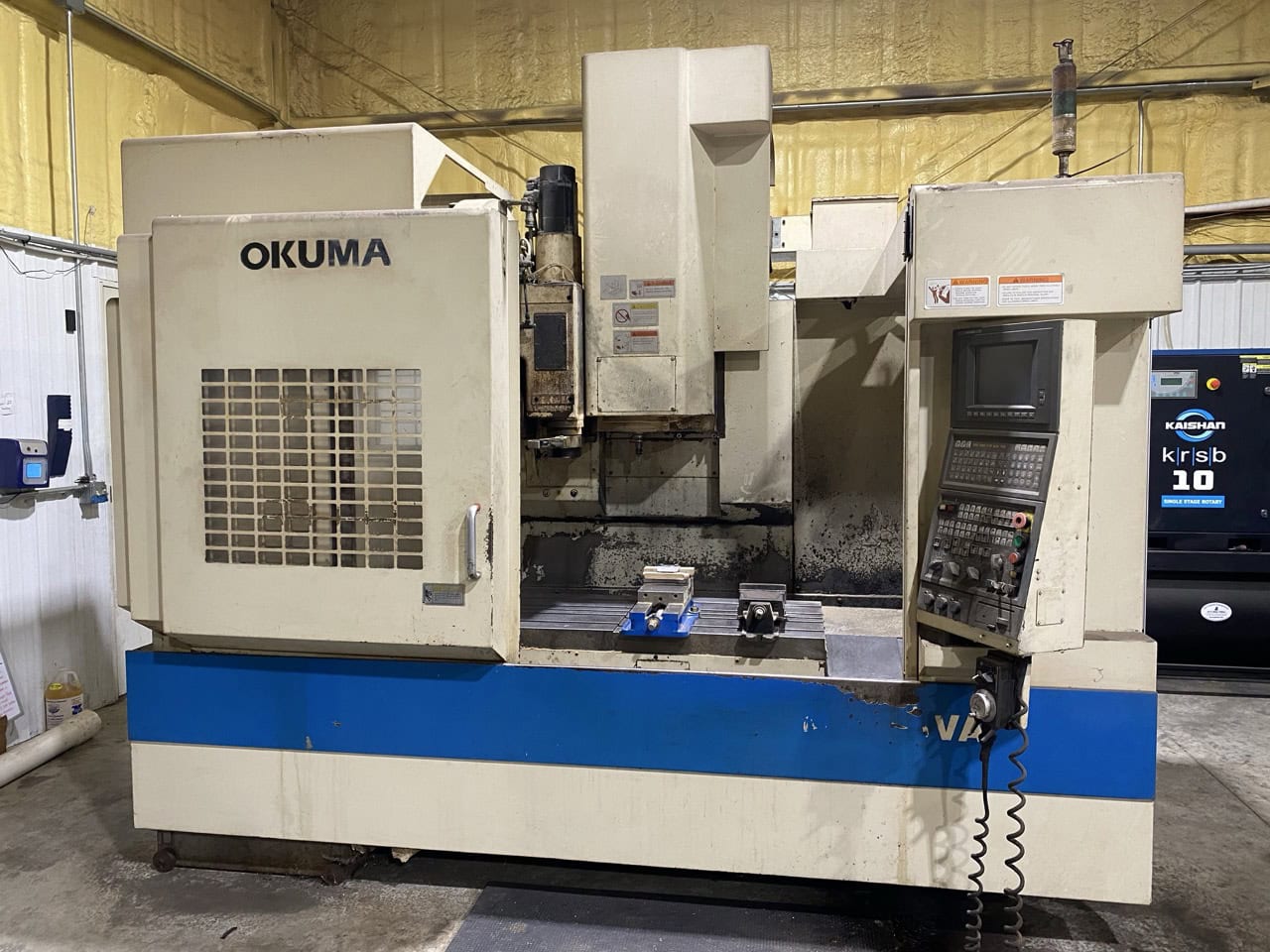 Okuma MX-55VA CNC VMC, 1997 - 20 Tool ATC, Programmable Coolant