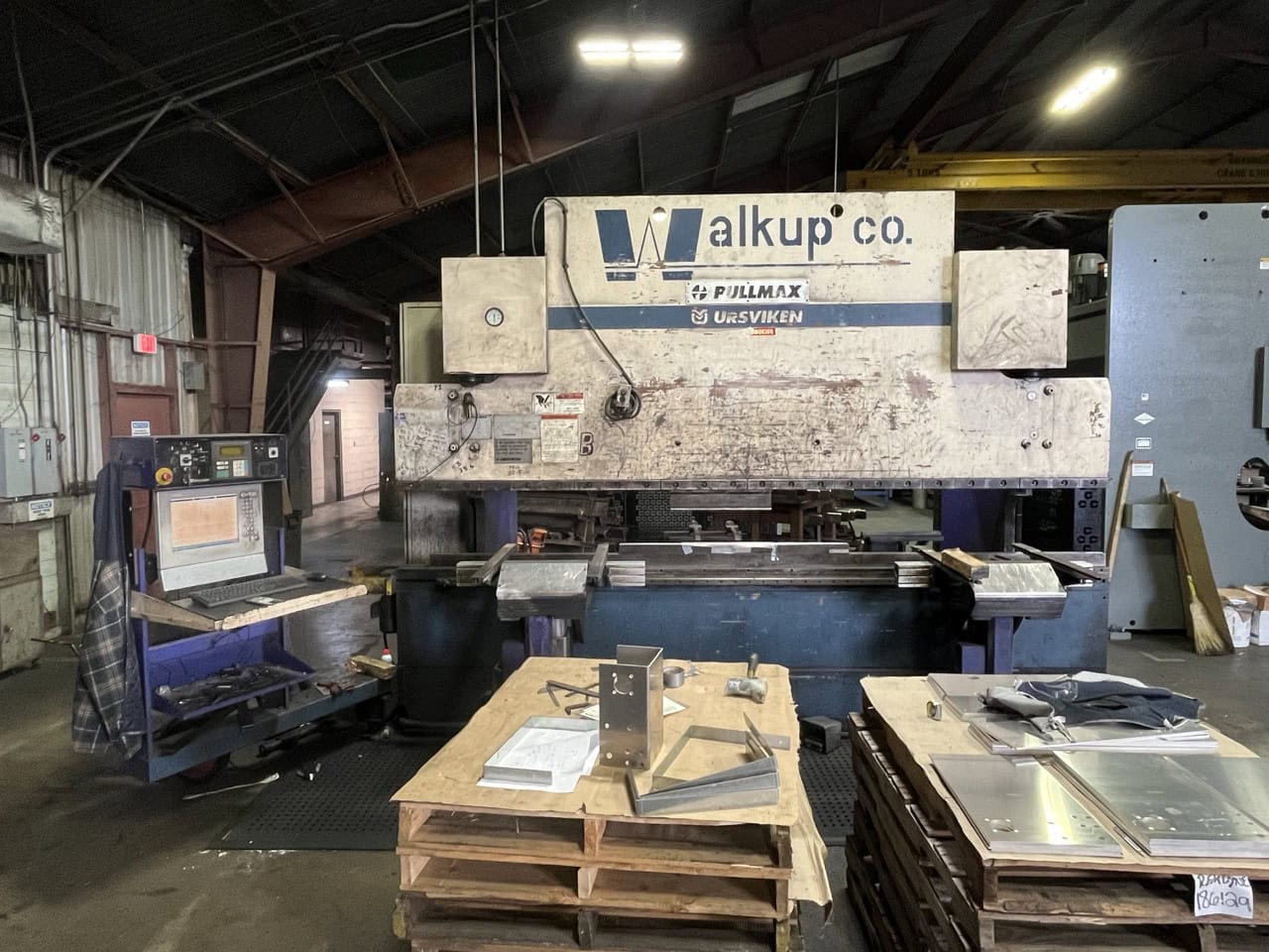 160 Ton x 13' Pullmax Ursviken Optima 4.1/3.15 6-Axis CNC Press Brake, 1999 - W/Crowning, Pre-Removal Pricing