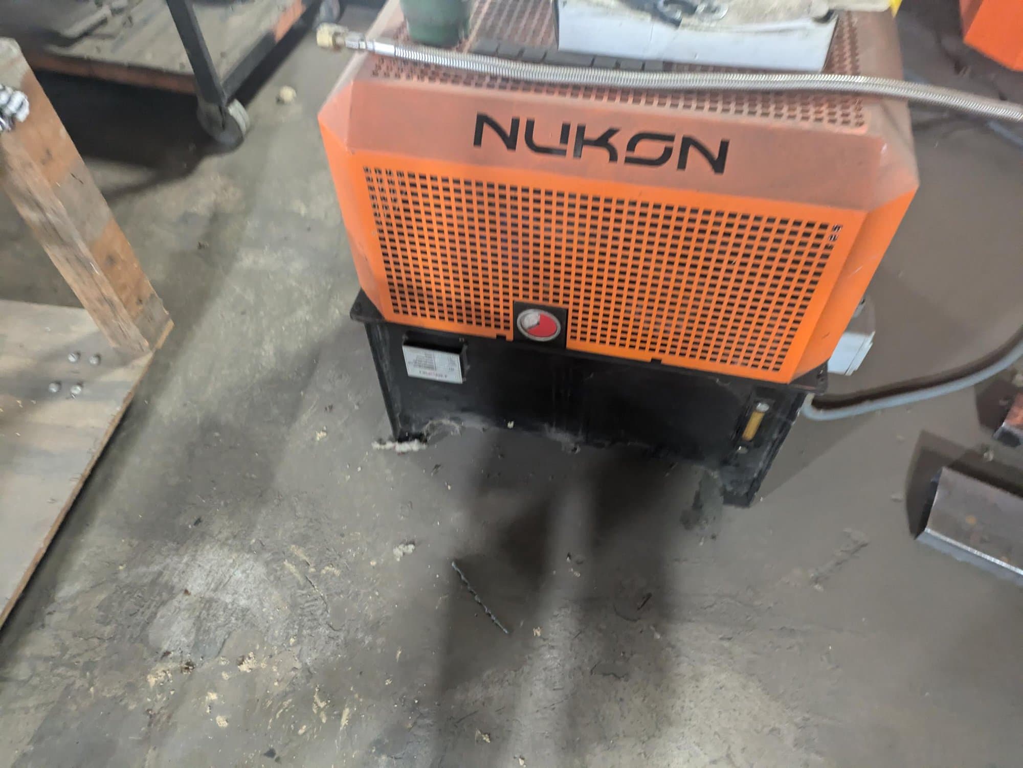 4000 Watt Nukon NF Pro 25120 Fiber Laser, 2016 - 8' x 40' Table, YLS Power Source, Chiller, Dust Collector - Image 3