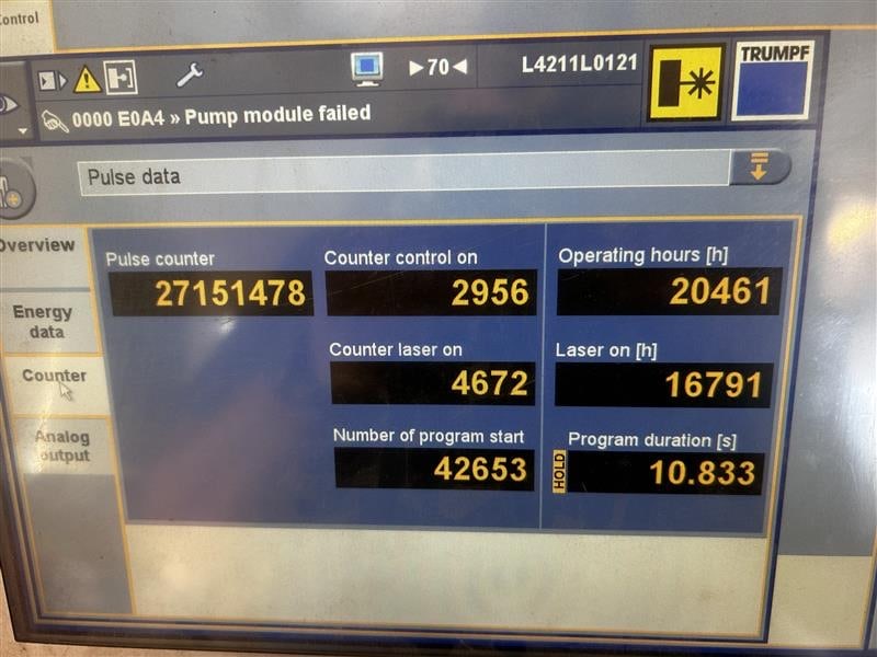 3,000 Watt Trumpf TruLaser 1030 Fiber Laser, 2014 - 5'x 10' Dual Shuttle Table, TruDisk 3001 - Image 11