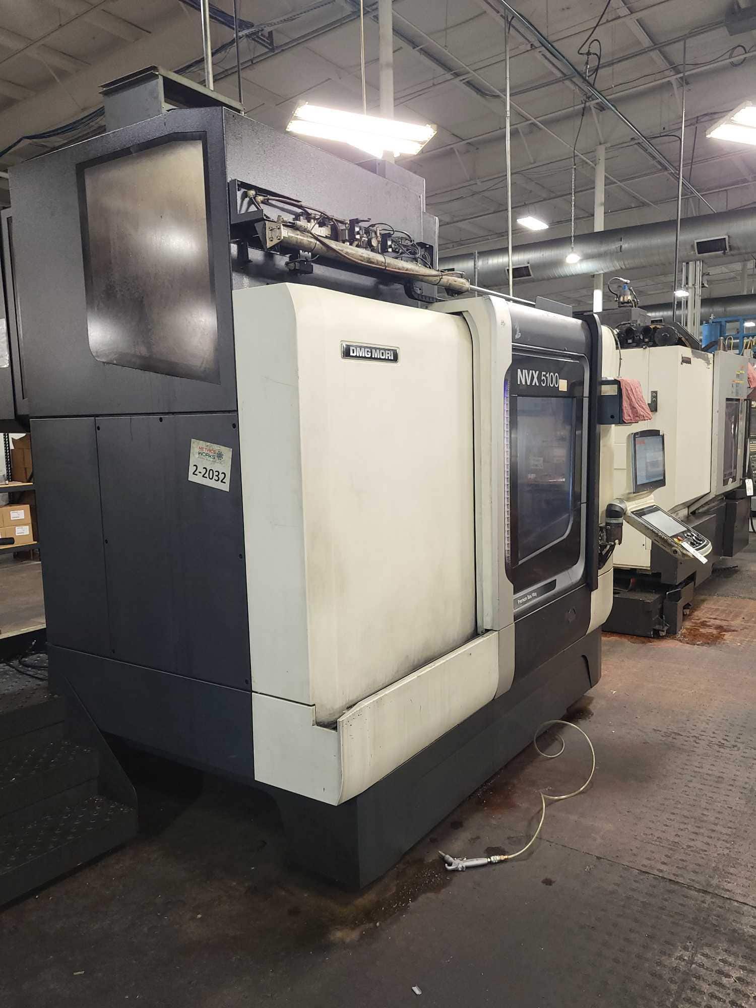 DMG Mori NVX 5100/50 CNC VMC, 2015 - Through Spindle Coolant - Image 7