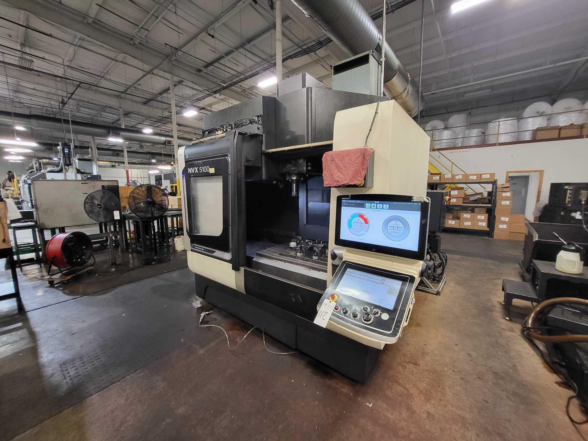 DMG Mori NVX 5100/50 CNC VMC, 2015 - Through Spindle Coolant - Image 8