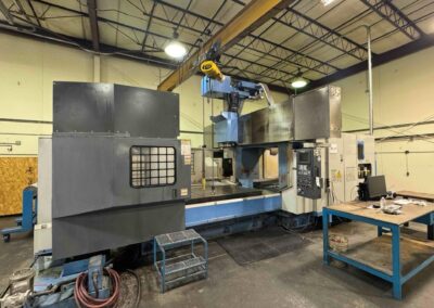 1999 mazak versatech v-60 vertical bridge mill