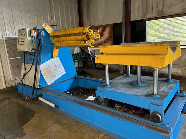 CSC Series 1.5 R-Panel Rollformer, 2021 - 5 Ton Auto Decoiler - Image 2
