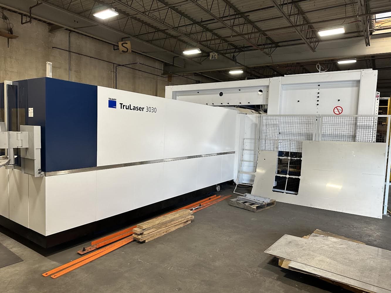 6000 Watt Trumpf TruLaser 3030 L95 Fiber Laser, 2023 - Low Hours, 5'x10' Table, Load/Unload System - Image 2