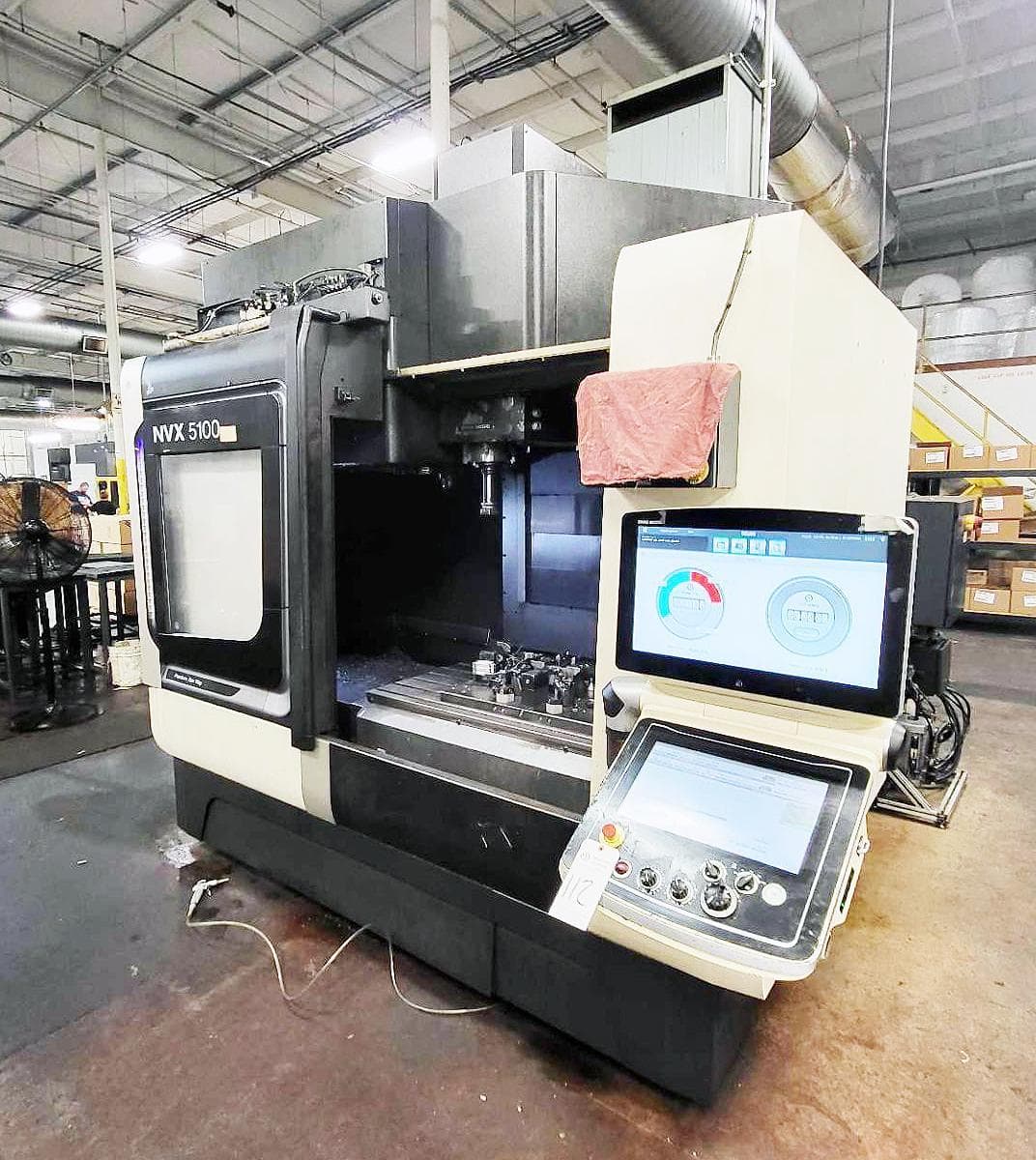 DMG Mori NVX 5100/50 CNC VMC, 2015 - Through Spindle Coolant - Image 2