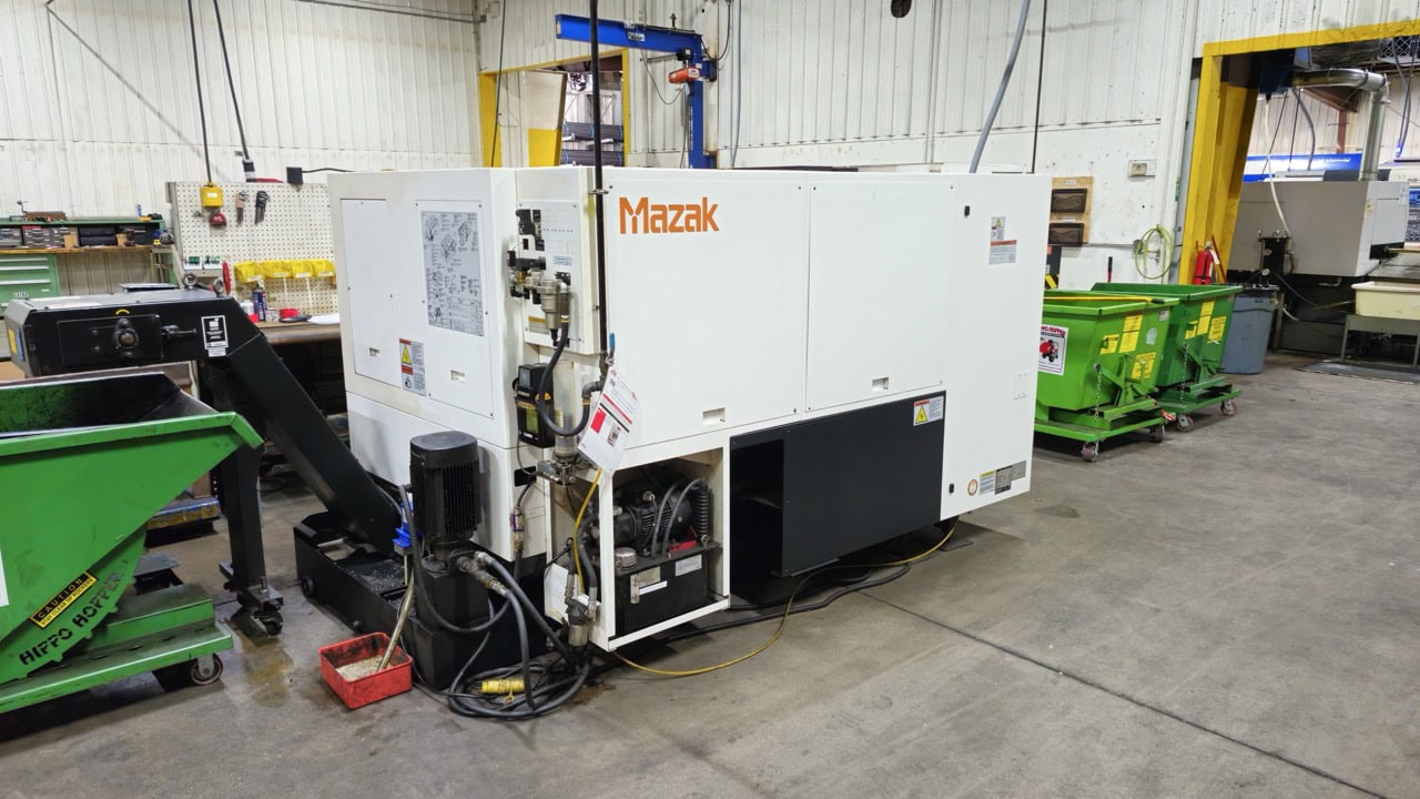 Mazak QTS-250 CNC Lathe, 2015 - Programmable Tailstock, Tool Touch Off Eye - Image 2