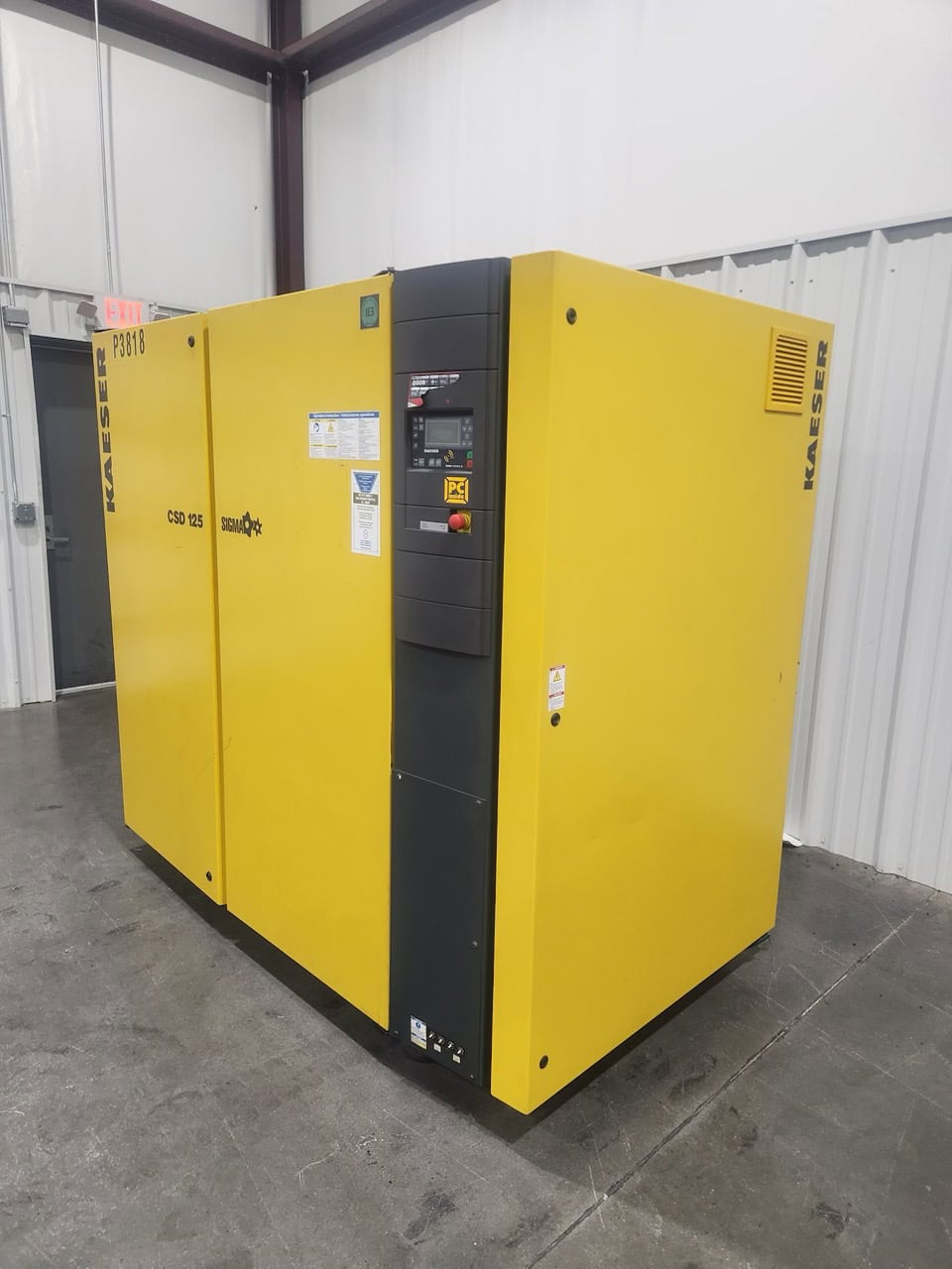125 HP Kaeser CSD 125 Rotary Screw Air Compressor, 2012 - Image 2