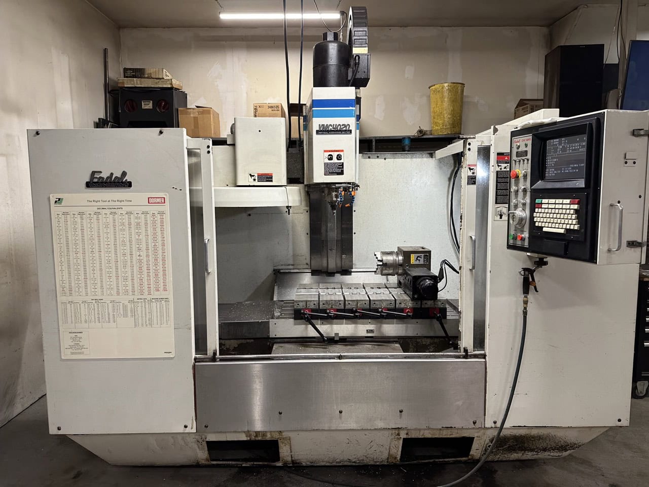 Fadal 4020 VMC, 1997 - 4th Axis, Extended Z Axis - Image 2