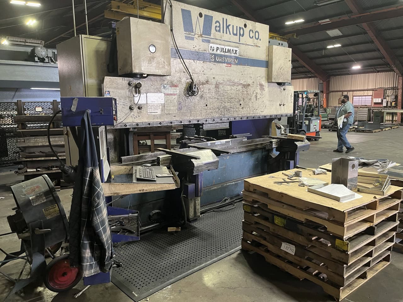 160 Ton x 13' Pullmax Ursviken Optima 4.1/3.15 6-Axis CNC Press Brake, 1999 - W/Crowning, Pre-Removal Pricing - Image 2