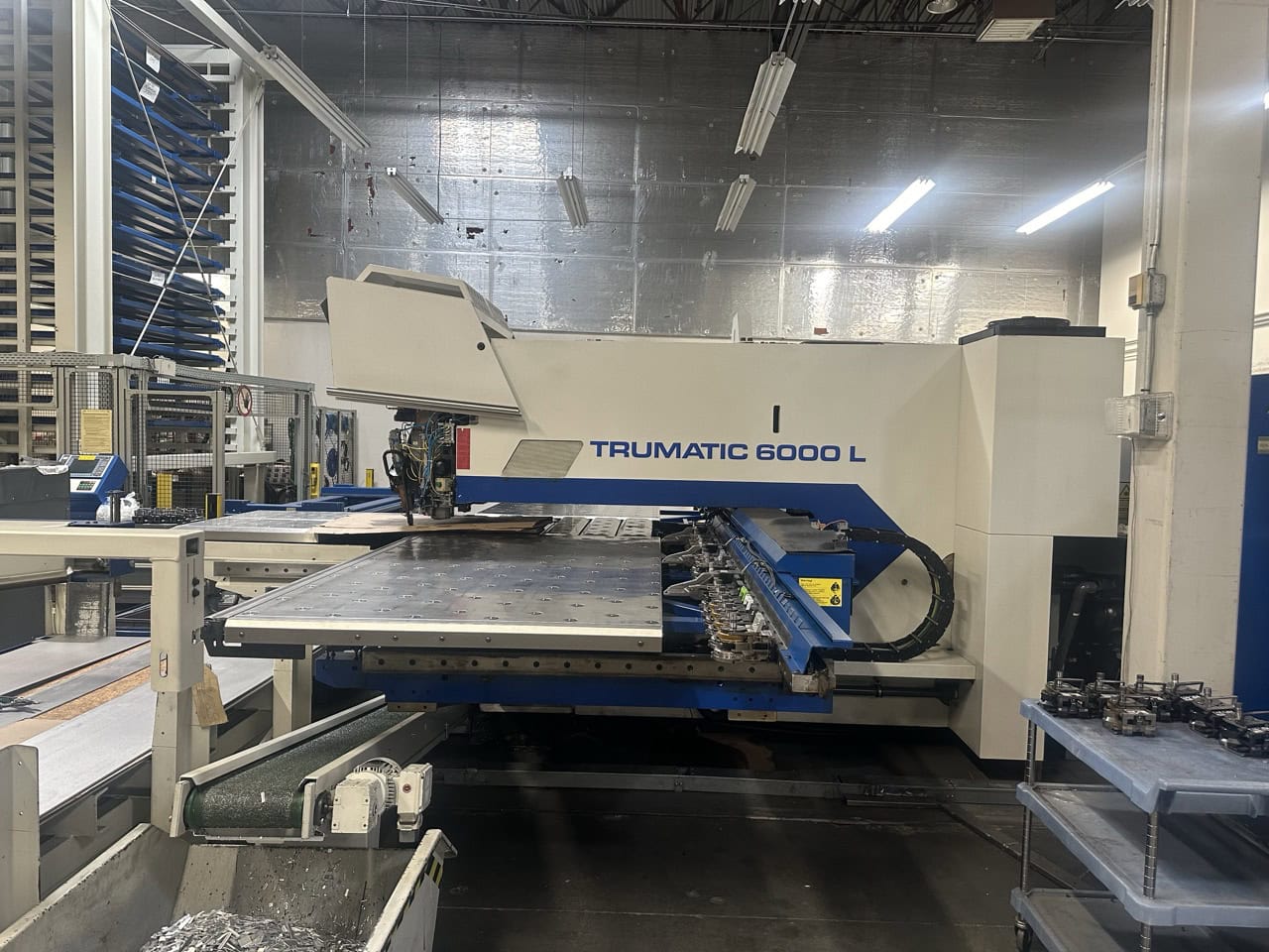 22 Ton Trumpf TruMatic 6000L Turret/Laser Combo, 2003 - 2700 Watts - Image 2