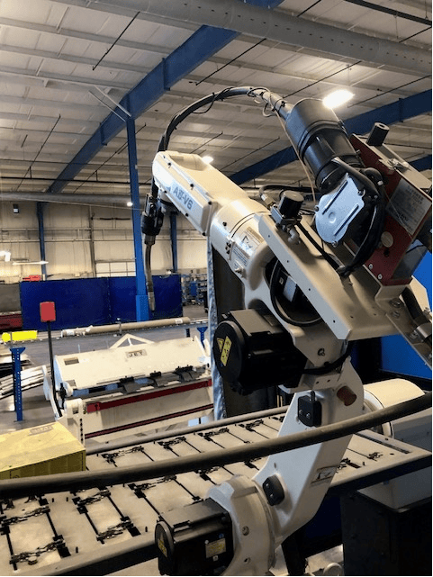 OTC Daihen AX21-UV0000 Robotic Welder, 2012 - AX21 Controller, AXV6 Robot - Image 2
