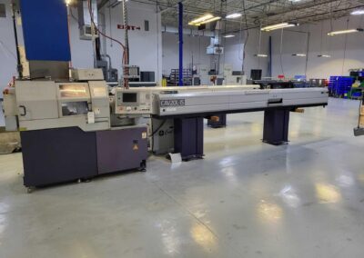 2005 citizen l20 viii cnc swiss lathe with bar feed and mist collector