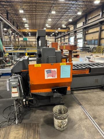 14" x 20" HEM DC 1420 HA-C Dual Column Horizontal Bandsaw, 2009 - Bundling Attachment, Shuttle Tables - Image 3