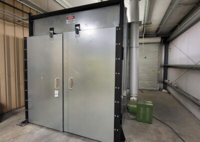 2021 reliant powder curing oven natural gas fired