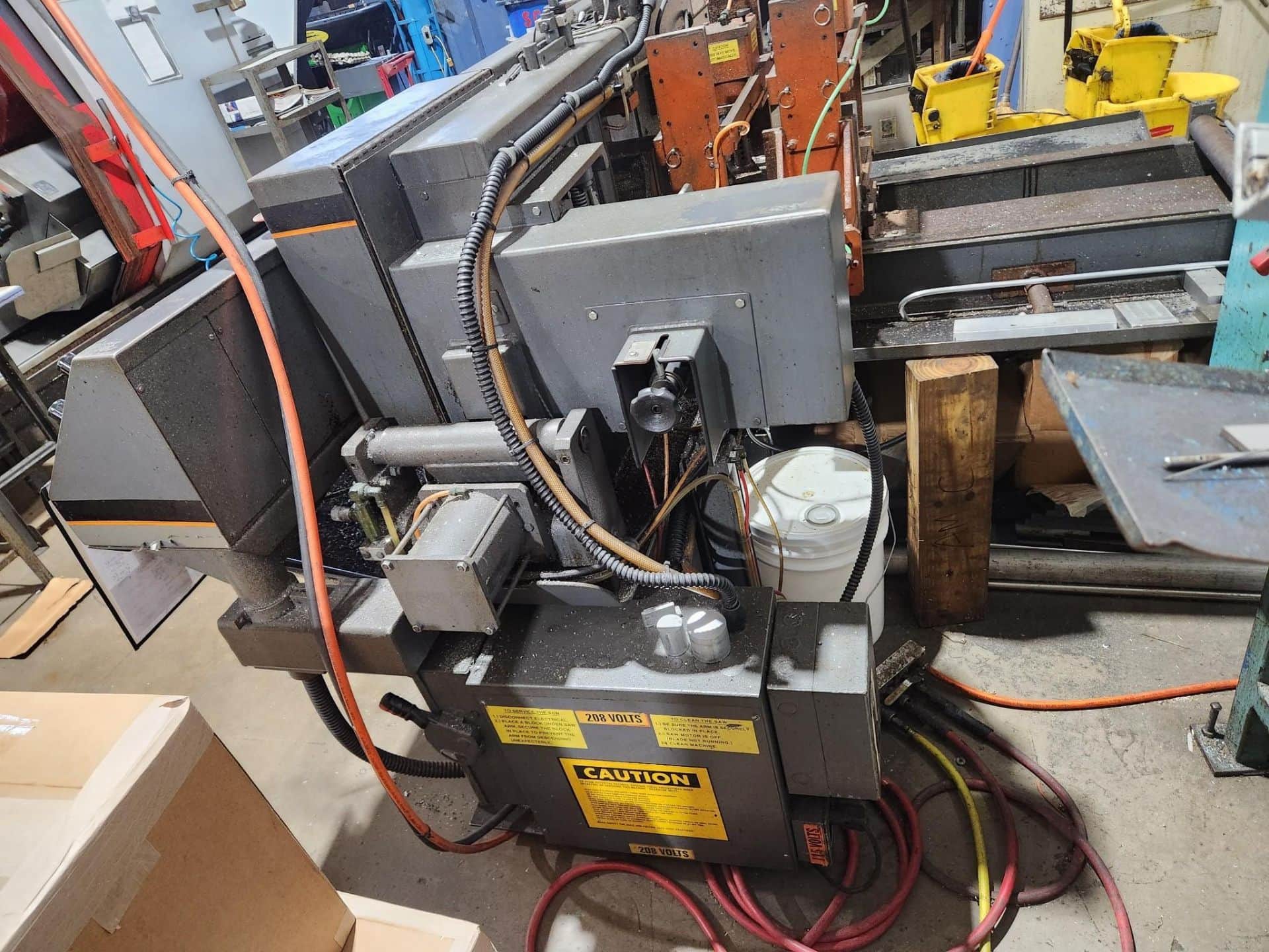 12.75" W x 12.75" H HEM Saw H90A-4 Horizontal BandSaw, 2005 - Auto Clamping, Auto Shuttle - Image 3