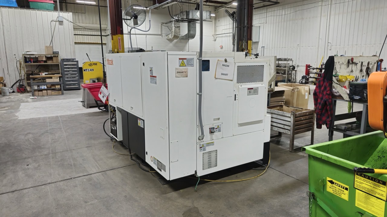 Mazak QTS-250 CNC Lathe, 2015 - Programmable Tailstock, Tool Touch Off Eye - Image 3