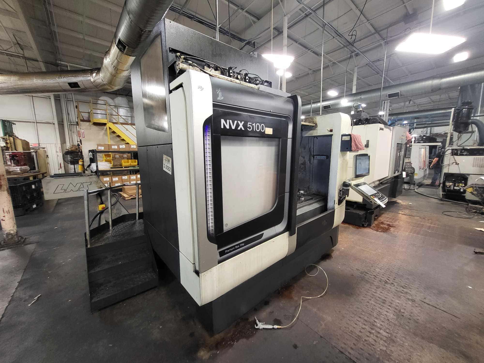 DMG Mori NVX 5100/50 CNC VMC, 2015 - Through Spindle Coolant - Image 3