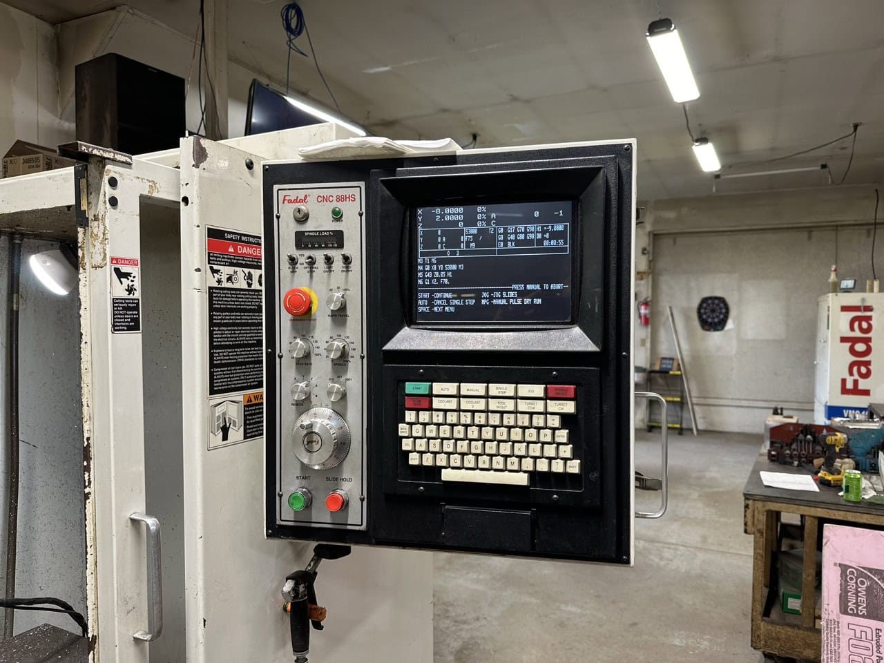 Fadal 4020 VMC, 1997 - 4th Axis, Extended Z Axis - Image 3