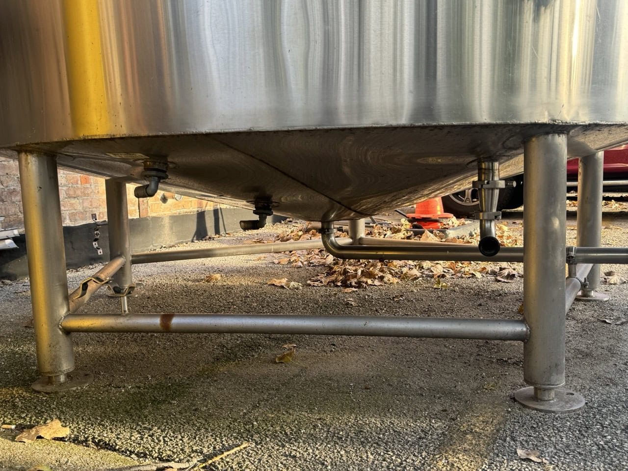 3,100 Gallon/100 BBLJV Northwest Stainless Steel Cold Liquor Tank - Image 3