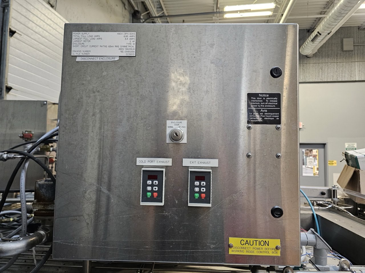 Praxair U4 Coldfront Immersion Tunnel Freezer, 2016 - Image 3
