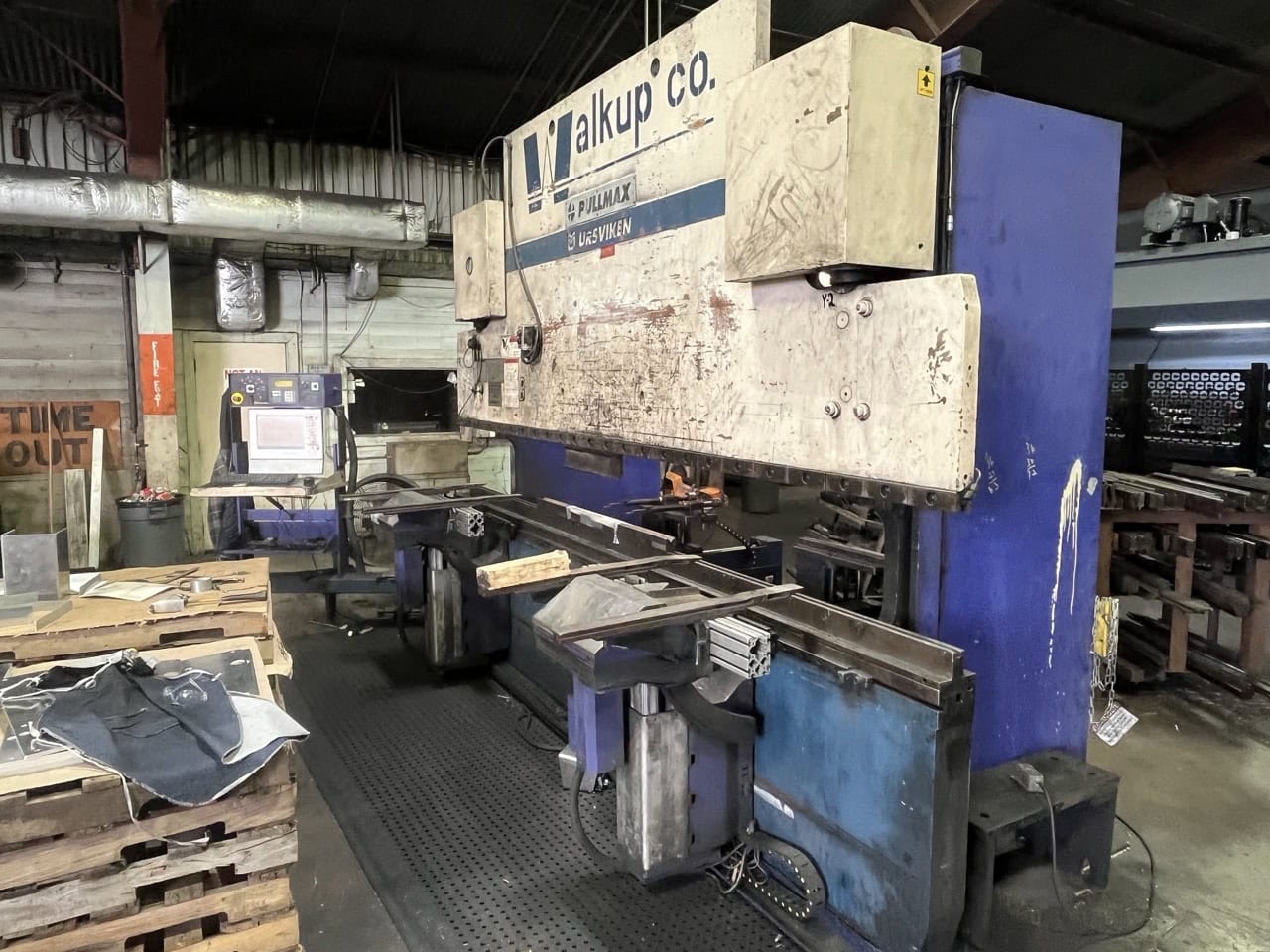 160 Ton x 13' Pullmax Ursviken Optima 4.1/3.15 6-Axis CNC Press Brake, 1999 - W/Crowning, Pre-Removal Pricing - Image 3