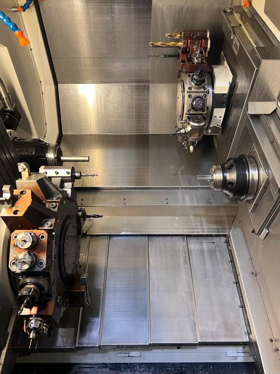 Eurotech Elite B465-SY2 Trofeo CNC Lathe, 2021 - Patriot Barfeeder, LNS Magnetic Chip Conveyor, Mist Collector - Image 3
