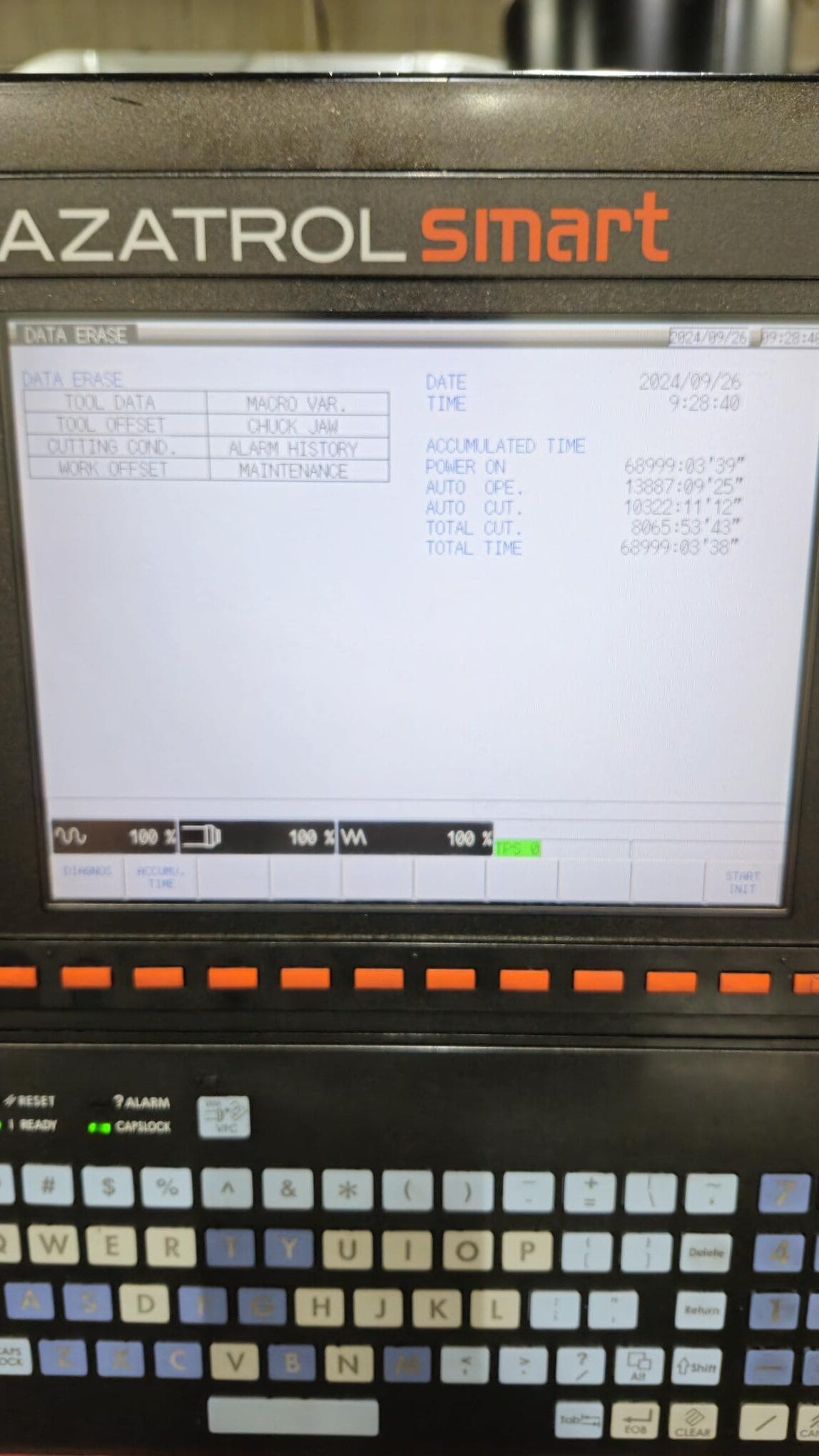 Mazak QTS-250 CNC Lathe, 2015 - Programmable Tailstock, Tool Touch Off Eye - Image 4