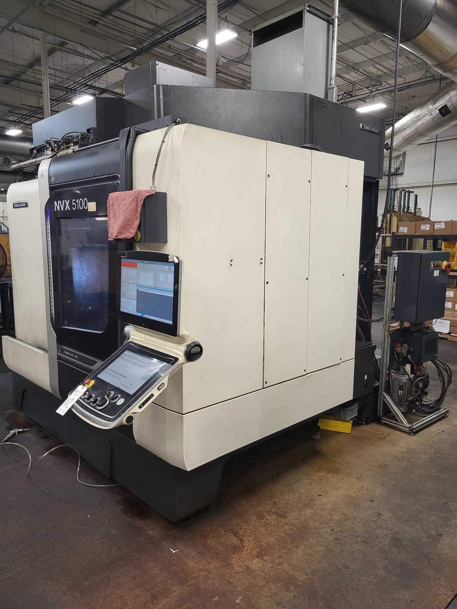 DMG Mori NVX 5100/50 CNC VMC, 2015 - Through Spindle Coolant - Image 4