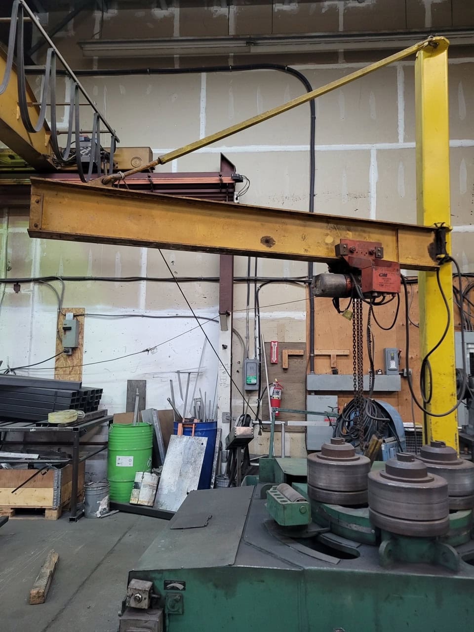 5" X 5" X 1/2", ROUNDO R5s HYDRAULIC ANGLE ROLLS, Tooling & Jib Crane Included - Image 4