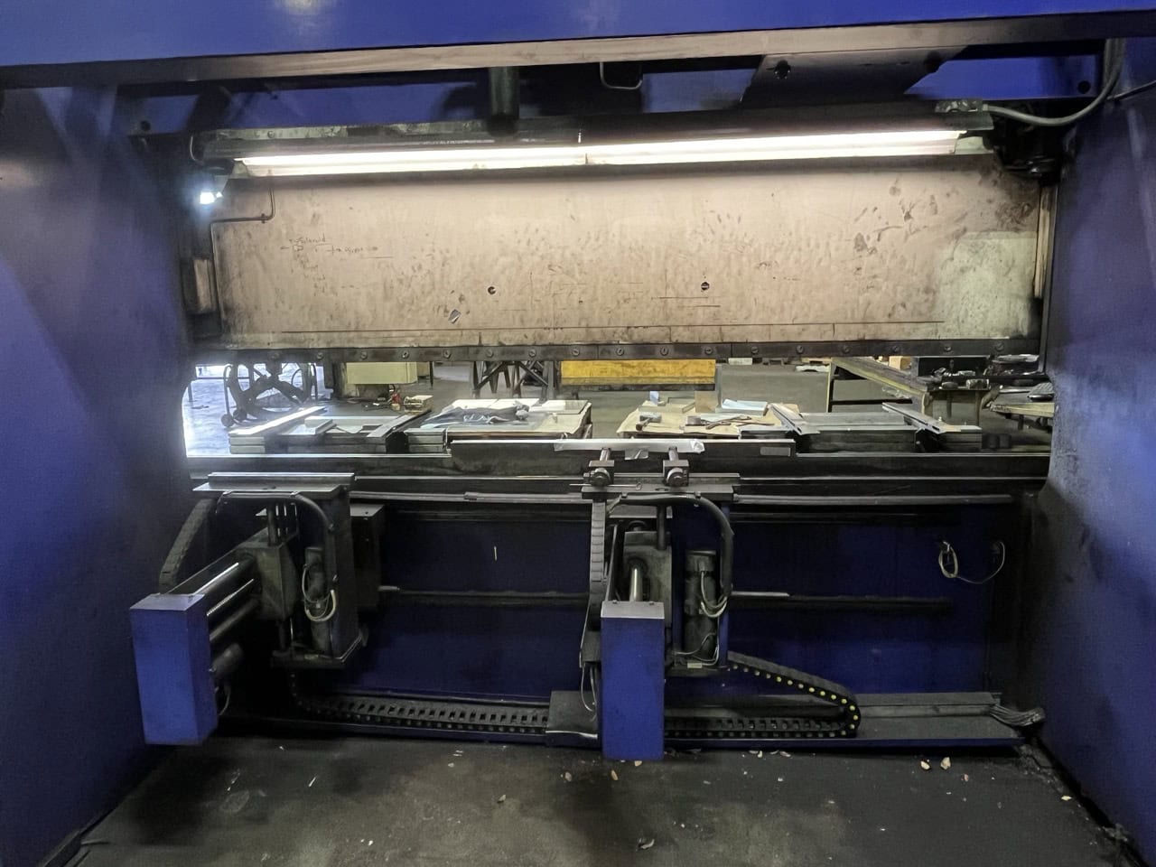 160 Ton x 13' Pullmax Ursviken Optima 4.1/3.15 6-Axis CNC Press Brake, 1999 - W/Crowning, Pre-Removal Pricing - Image 4