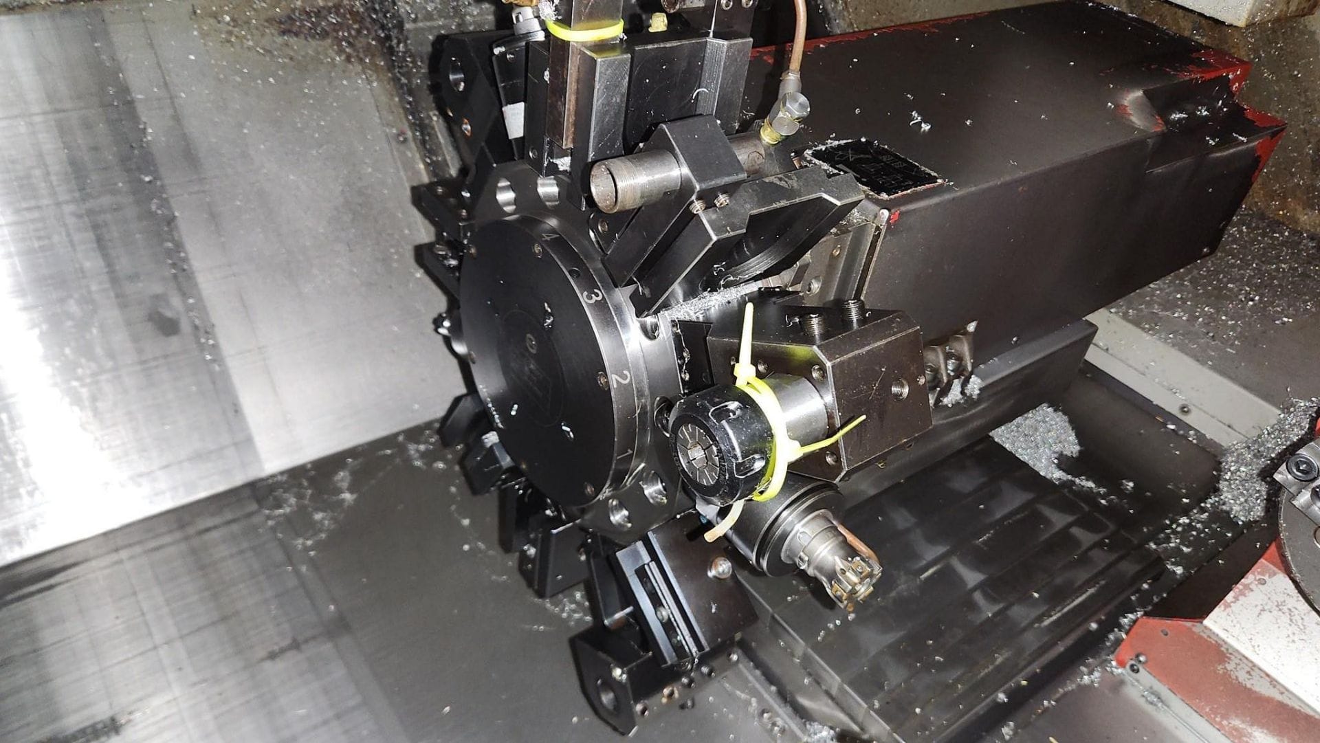 Emco Hyperturn 665 MC Plus Multi-Axis CNC Lathe, 2007 - Fanuc Series 18i-TB Control - Image 5