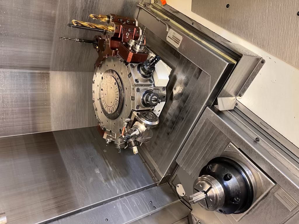 Eurotech Elite B465-SY2 Trofeo CNC Lathe, 2021 - Patriot Barfeeder, LNS Magnetic Chip Conveyor, Mist Collector - Image 6