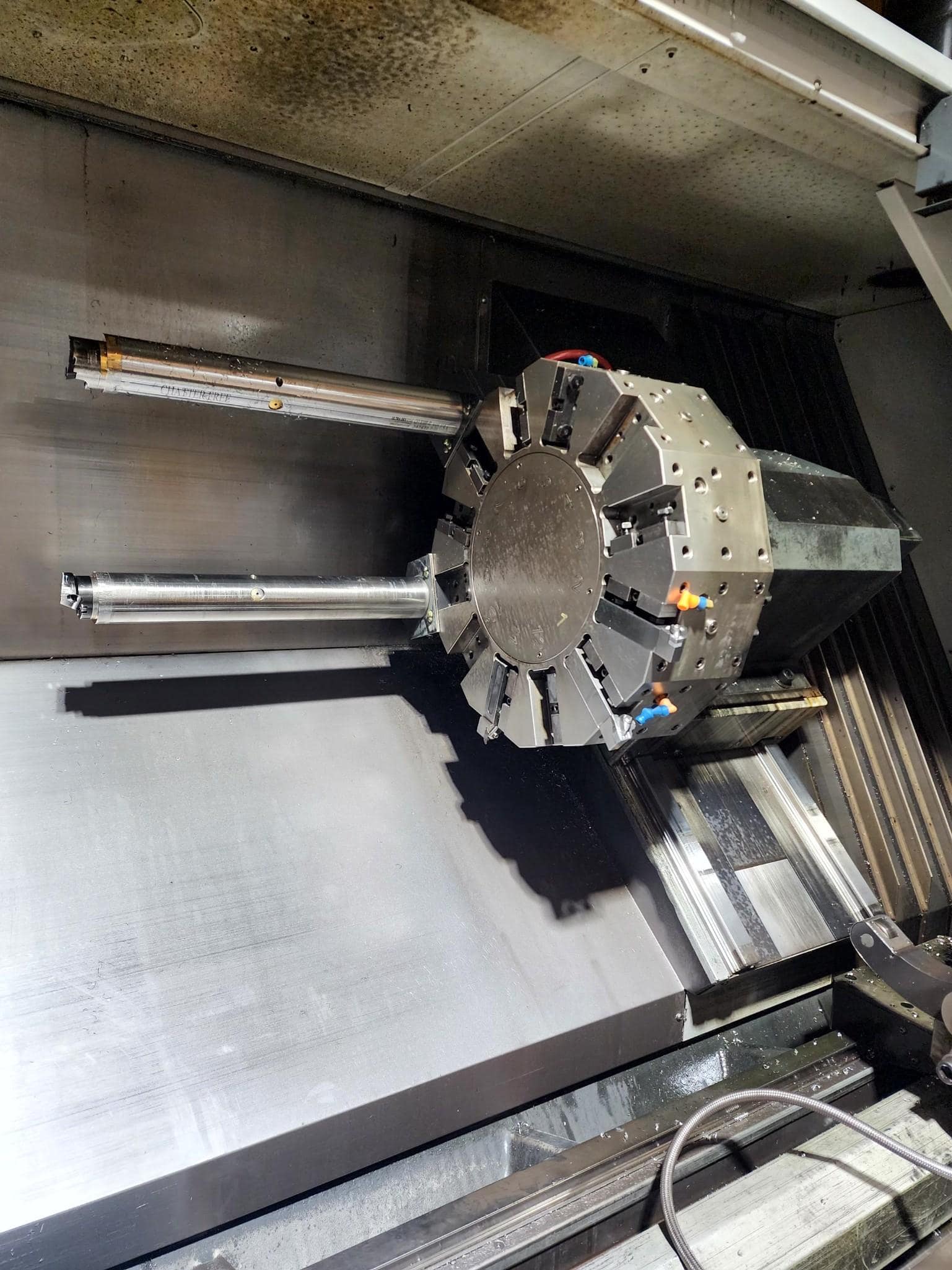 HAAS ST-45L CNC LATHE, 2018 - LONG BED, HYDRAULIC STEADY REST, 20" CHUCK, TAILSTOCK - Image 3