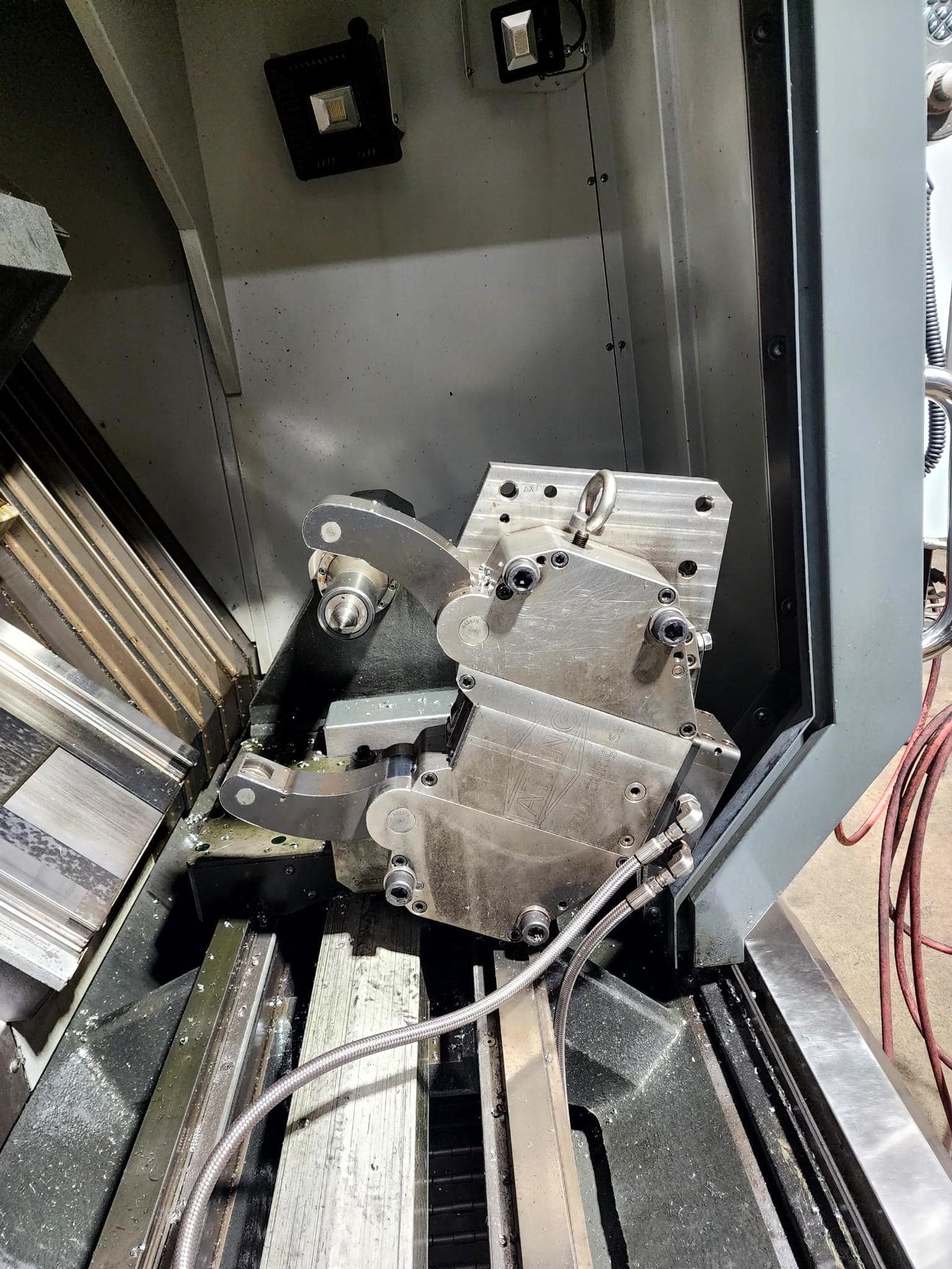 HAAS ST-45L CNC LATHE, 2018 - LONG BED, HYDRAULIC STEADY REST, 20" CHUCK, TAILSTOCK - Image 5