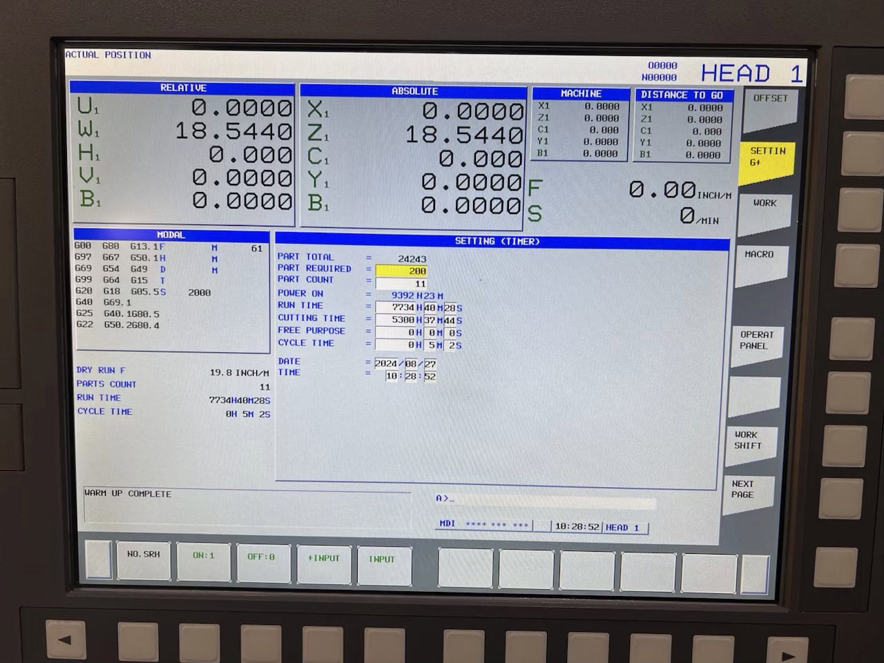 Eurotech Elite B465-SY2 Trofeo CNC Lathe, 2021 - Patriot Barfeeder, LNS Magnetic Chip Conveyor, Mist Collector - Image 8