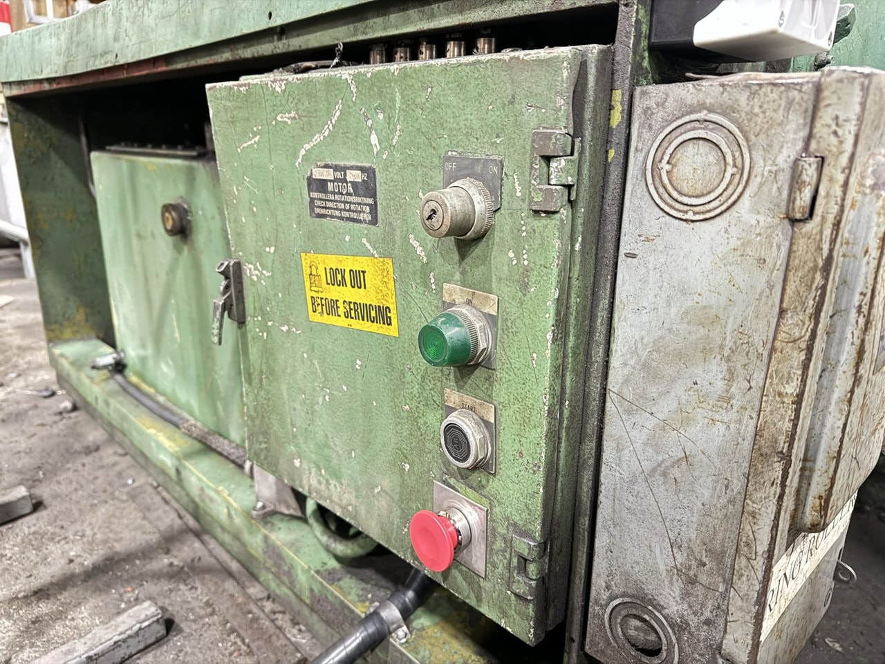 5" X 5" X 1/2", ROUNDO R5s HYDRAULIC ANGLE ROLLS, Tooling & Jib Crane Included - Image 8