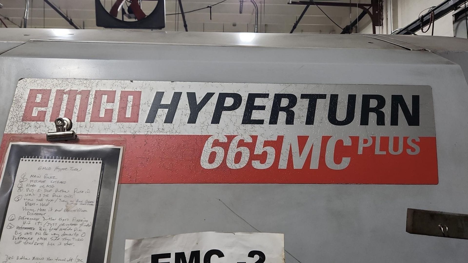Emco Hyperturn 665 MC Plus Multi-Axis CNC Lathe, 2007 - Fanuc Series 18i-TB Control - Image 9