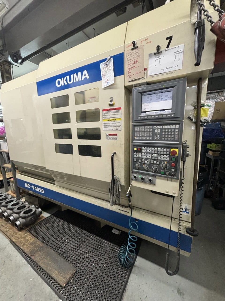 Okuma MC-V4020 VMC, 2001 - 4th Axis Ready, 15K RPM Spindle - Image 2