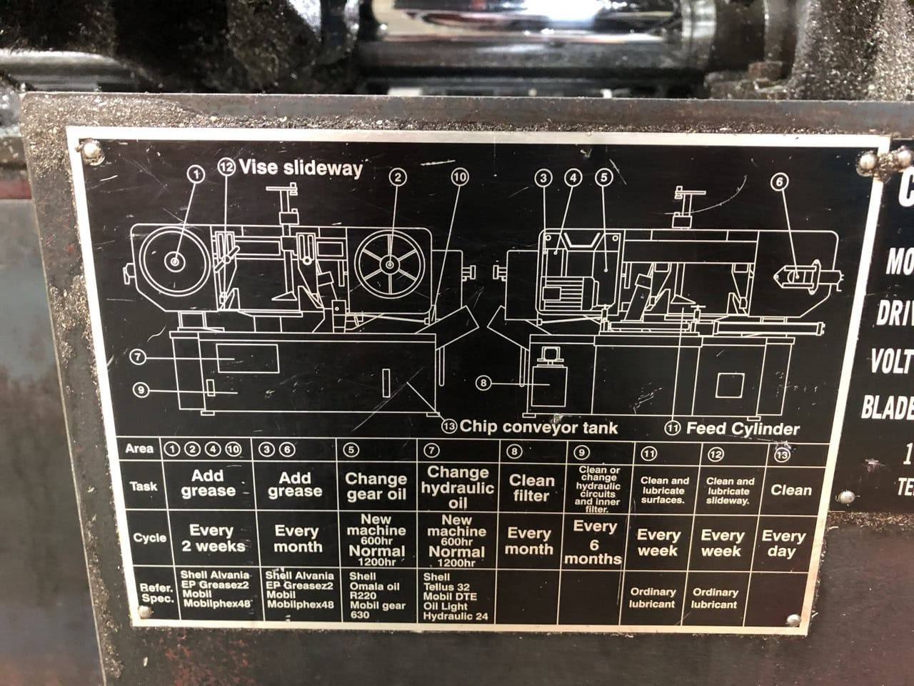 12" x 12" Cosen C-300NC Automatic Horizontal Saw, 2005 - Image 6