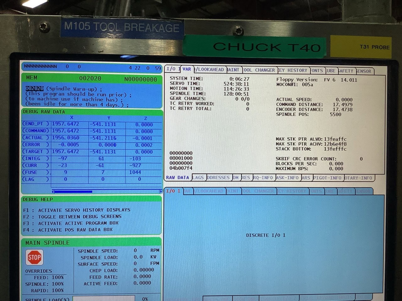 Haas UMC-750 Universal Machining Center, 2015 - Through Spindle Coolant, High Speed Machining - Image 7