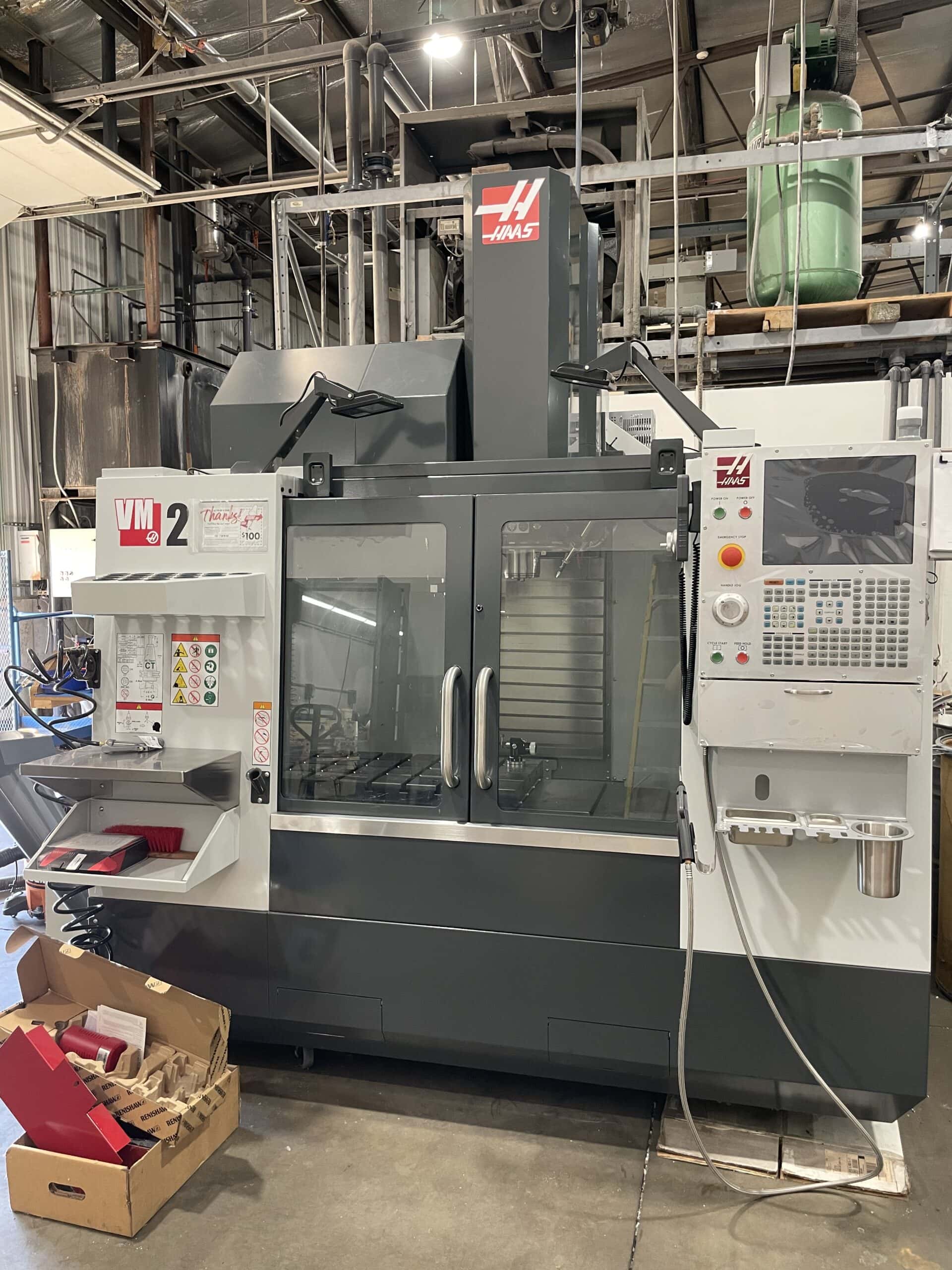Haas VM-2 VMC, 2020 - Never Used, Under Power, WIPS, TSC, High Intensity Lighting, Through Tool Air Blast - Image 5