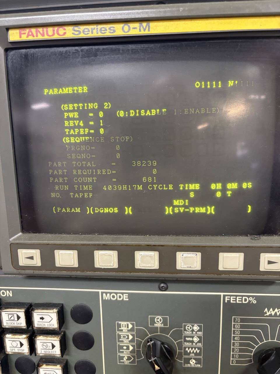 YCM Supermax Max-1 Rebel VMC, 1991 - Fanuc Control - Image 5
