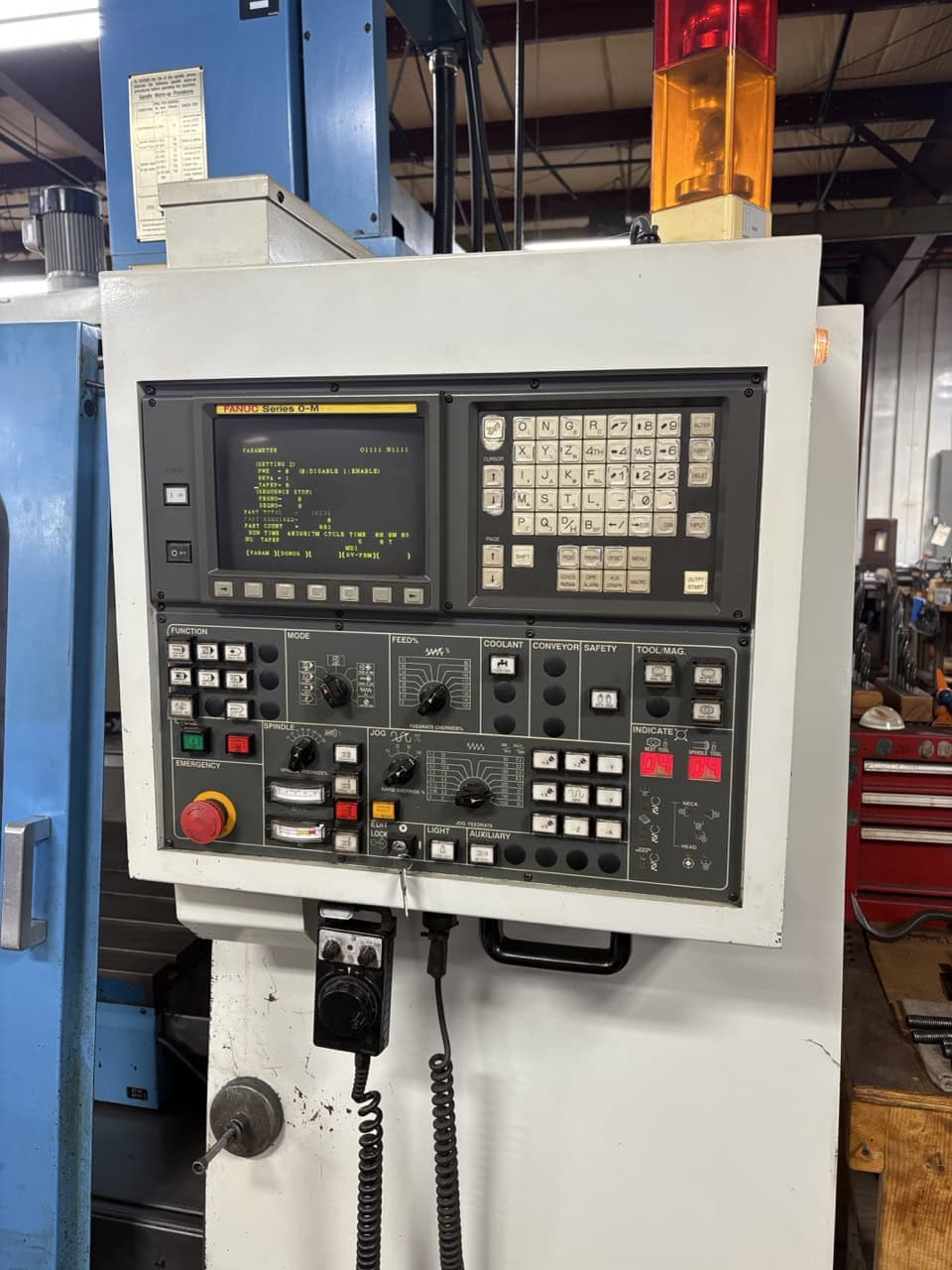 YCM Supermax Max-1 Rebel VMC, 1991 - Fanuc Control - Image 6