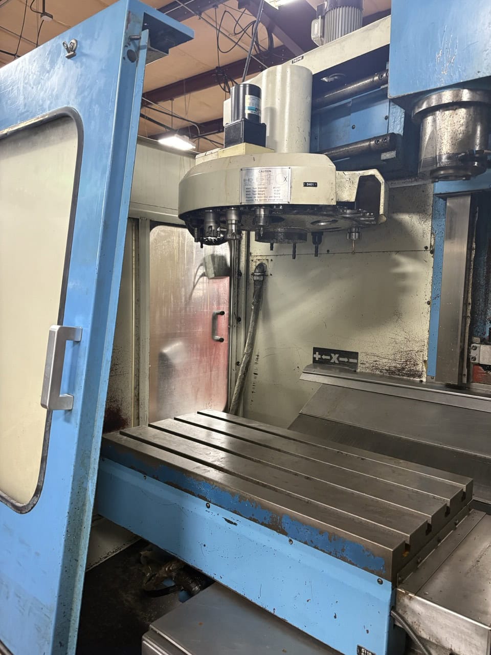 YCM Supermax Max-1 Rebel VMC, 1991 - Fanuc Control - Image 8