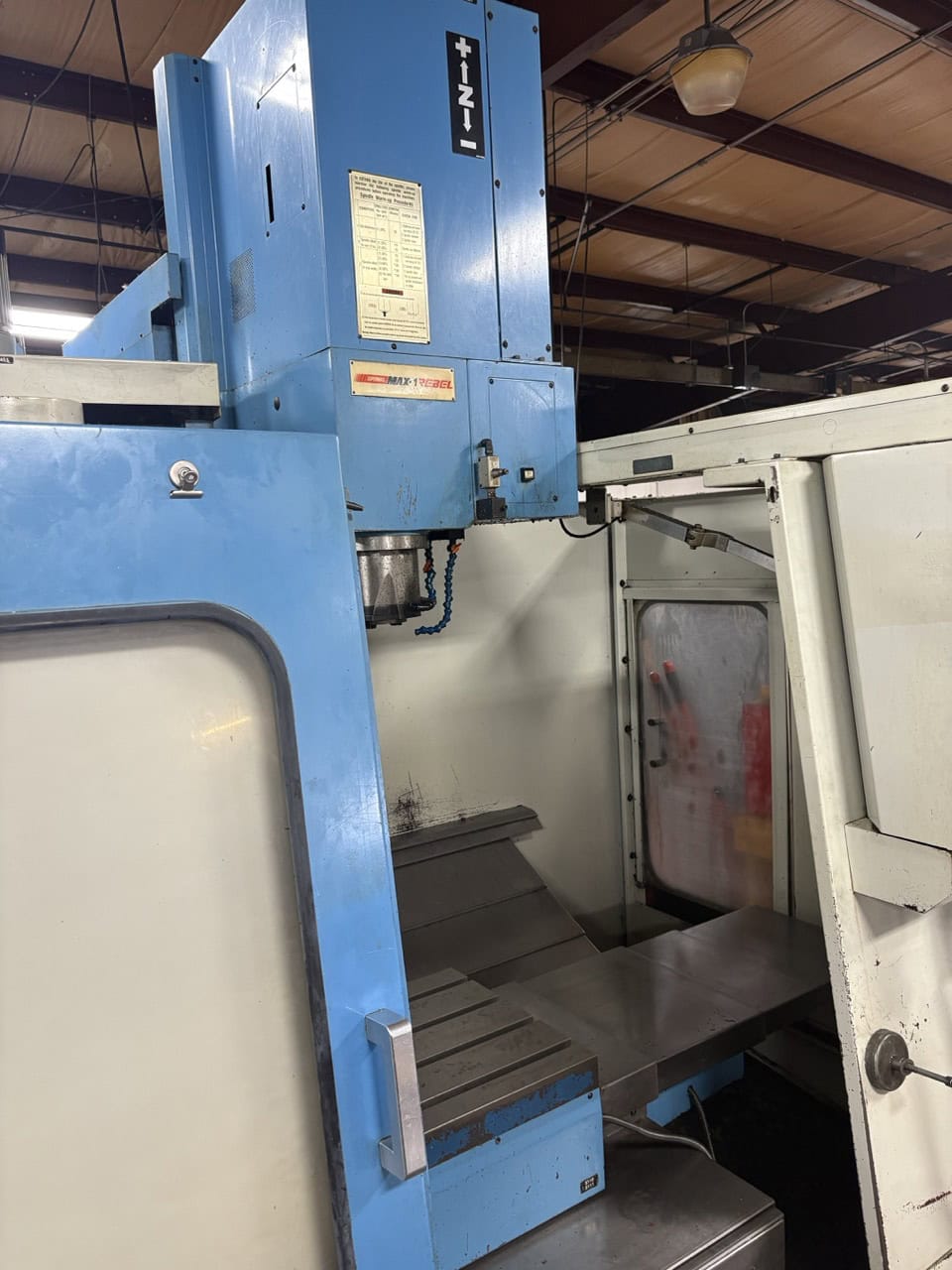 YCM Supermax Max-1 Rebel VMC, 1991 - Fanuc Control - Image 9