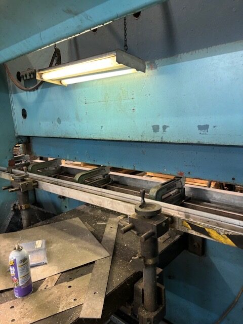70 Ton X 10’ Allsteel hydraulic Press Brake- Cnc Back stop - Image 2