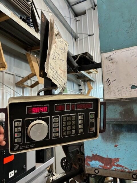 70 Ton X 10’ Allsteel hydraulic Press Brake- Cnc Back stop - Image 3