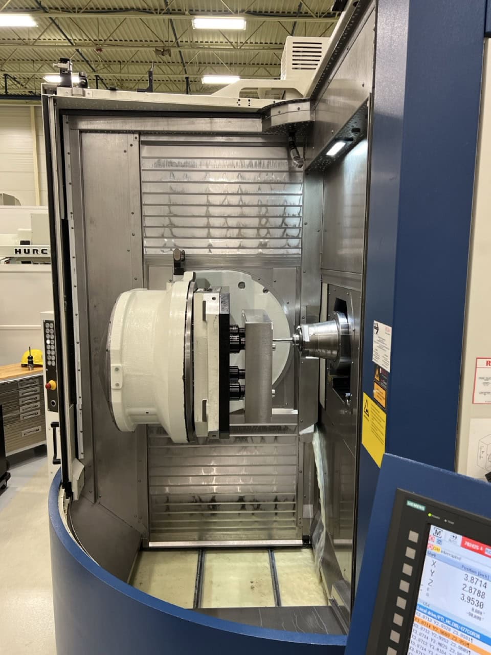 Grob G550 5-Axis HMC, 2016 - Renishaw Probe, Mist Collector - Image 6
