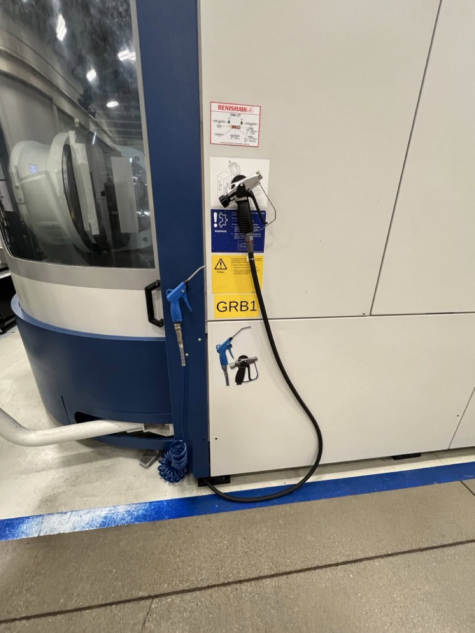 Grob G550 5-Axis HMC, 2016 - Renishaw Probe, Mist Collector - Image 15
